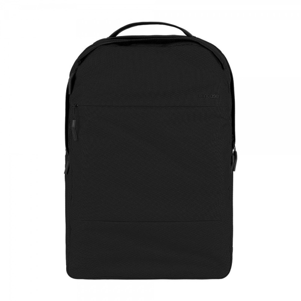 City Backpack with Diamond Ripstop - Black